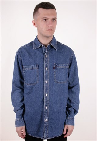 90S VINTAGE LEVI'S DENIM SHIRT AA8614