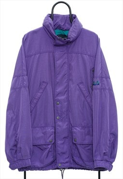 Vintage Fila Magic Line Purple Jacket Mens