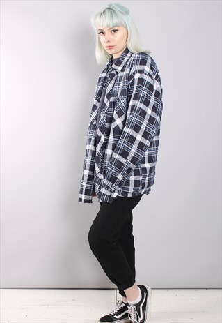 VINTAGE CHECK FLANNEL SHIRT