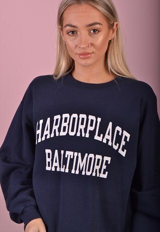 BLUE CHAMPION USA SWEATSHIRT GJ4019