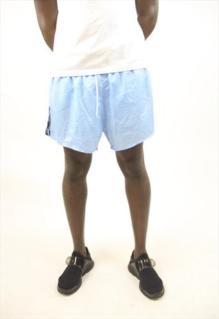VINTAGE ADIDAS PALE BLUE SPORT SHORTS