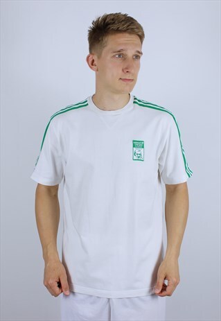 VINTAGE ADIDAS ORIGINALS STAN SMITH MENS T-SHIRT TOP 90S