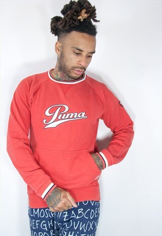 PUMA EMBROIDED VINTAGE SWEATSHIRT