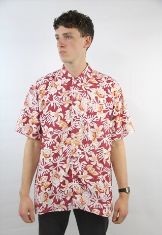 VINTAGE 90'S FLORAL PRINT SHIRT
