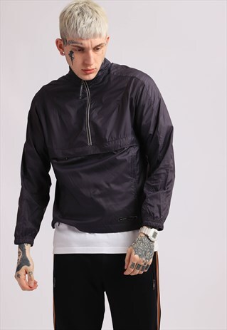 VINTAGE NIKE 1/2 ZIP SHELL JACKET