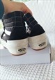 VANS CHUNKY PLATFORM BOOTS UK7 SUEDE