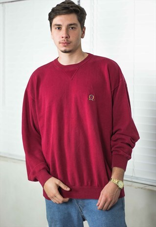 VINTAGE TOMMY HILFIGER JUMPER SWEATER LOGO 90S XL 19.9