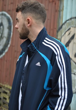 VINTAGE 90'S ADIDAS WINDBREAKER TRACK JACKET
