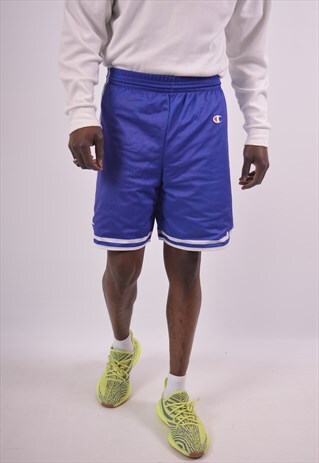 VINTAGE CHAMPION SPORT SHORTS BLUE