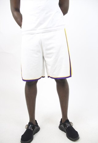 VINTAGE CHAMPION NBA LAKERS SHORTS