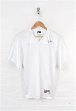 Vintage Nike American Football Jersey White Youth XL
