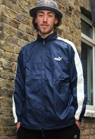 RETRO / 90'S / PUMA / BLUE JACKET