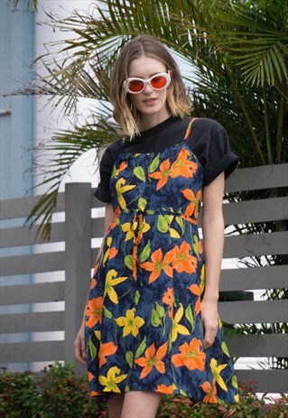 VINTAGE 90S FLORAL DRESS