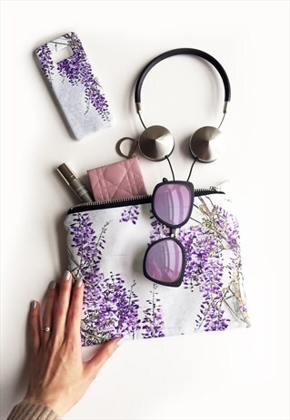 WISTERIA PRINT SPLASH PROOF TRAVEL BAG