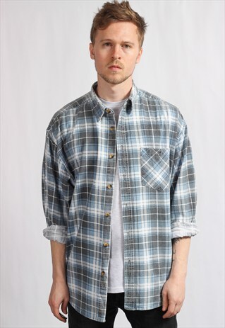 VINTAGE SKATER FLANNEL SHIRT