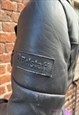 VINTAGE BELSTAFF BLACK LEATHER MOTO JACKET