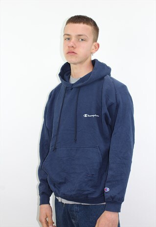 VINTAGE CHAMPION LOGO HOODIE