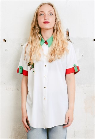 VINTAGE 80S FESTIVAL OVERSIZED SHIRT
