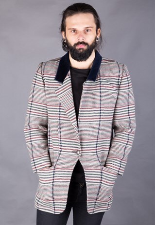 VINTAGE 90S ROCCO BAROCCO BLAZER.