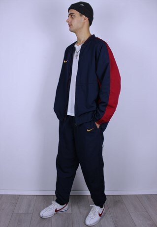VINTAGE NIKE TRACKSUIT JACKET AND JOGGERS PANTS