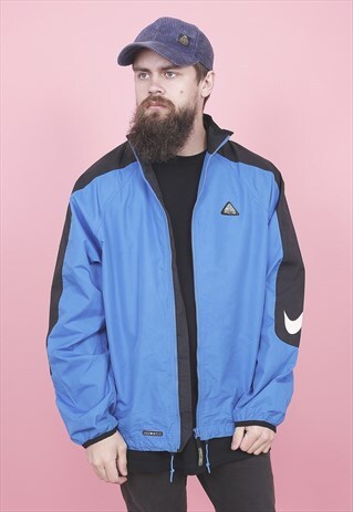 VINTAGE BLUE NIKE ACG SPORTS JACKET /R4123