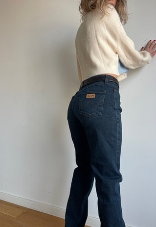 Vintage Blue Wrangler Straight Denim Jeans