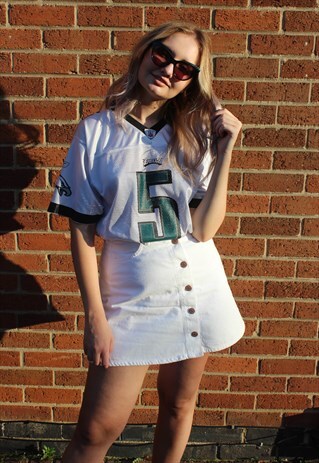 VINTAGE REEBOK PHILADELPHIA EAGLES NFL FOOTBALL JERSEY