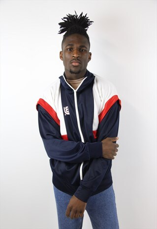 VINTAGE 90S PATTERNED SPORTS JACKET