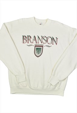 Vintage Branson Band Camp Sweater Cream XL