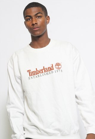 VINTAGE TIMBERLAND SPELL OUT SWEATSHIRT