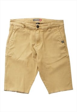 Vintage Quiksilver Brown Slim Shorts Mens