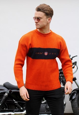 GANT USA FLAGSHIP KNITTED JUMPER