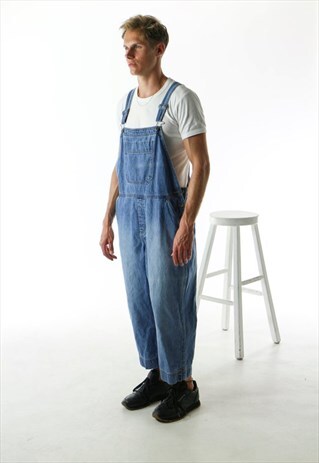 BLUE JEANS DUNGAREES / LONG MAN OVERALLS