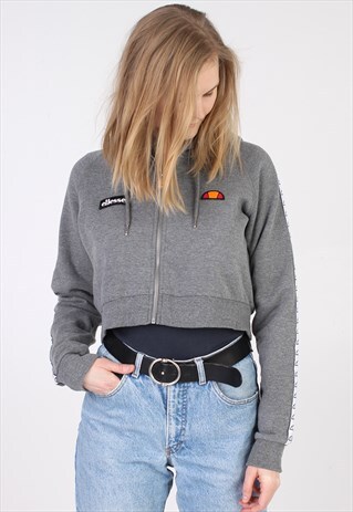90'S ELLESSEE CROP HOODIE