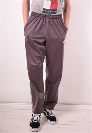 ADIDAS MENS VINTAGE TRACKSUIT TROUSERS XXL GREY 90S