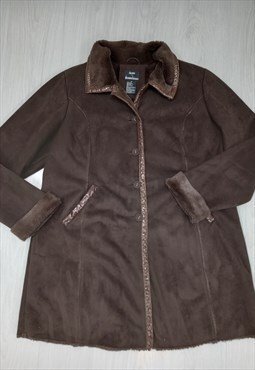 80's Vintage Dennis Basso Coat Dark Brown