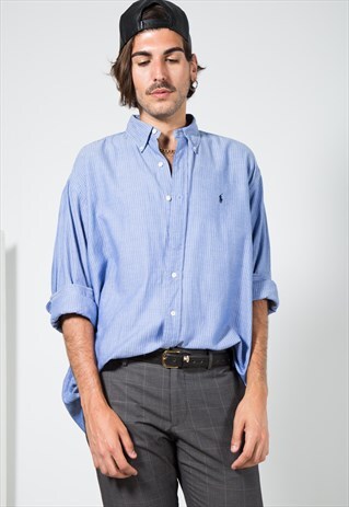 VINTAGE 80S POLO RALPH LAUREN SHIRT/ S4533