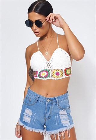 SIA CROCHET BRALET TOP