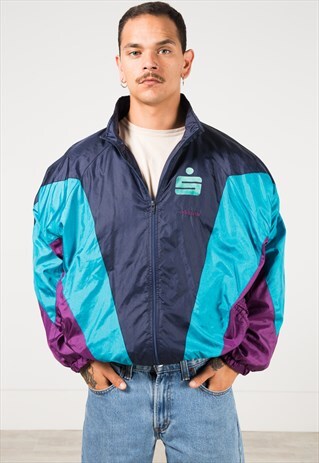 VINTAGE 80S ADIDAS SHELL SPORT JACKET / S1318