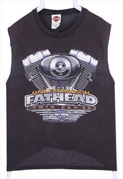 Vintage 90's Harley Davidson Vests Vest Sleeveless Back