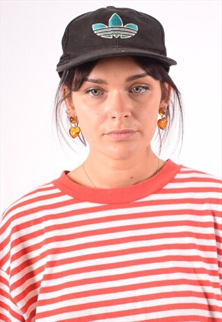 ADIDAS WOMENS VINTAGE CAP ONE SIZE BLACK 90S