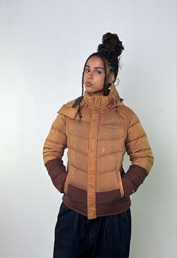 Brown y2ks Mont Bell Puffer Jacket Coat