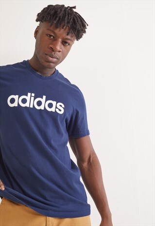 VINTAGE ADIDAS T-SHIRT NAVY