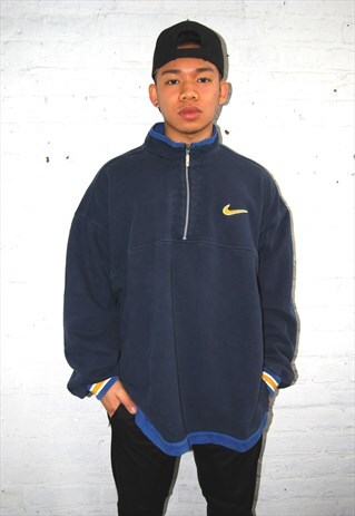 RARE NIKE 1/4 ZIP SWEATSHIRT