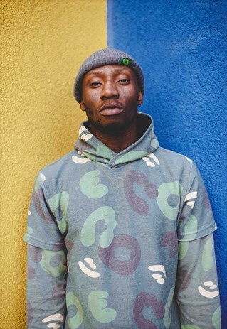FULL CAMO HOODED T-SHIRT