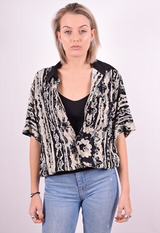 WOMENS VINTAGE SHIRT MEDIUM MULTI 90'S