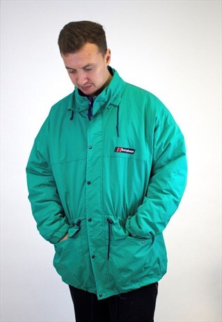 VINTAGE BERGHAUS PADDED COAT.