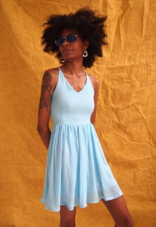 BABY BLUE SUMMER DRESS
