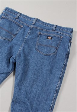 Vintage Dickies Denim Jeans in Blue Carpenter Trousers W42