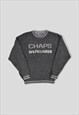 Vintage 90s Chaps Ralph Lauren Embroidered Knit Jumper